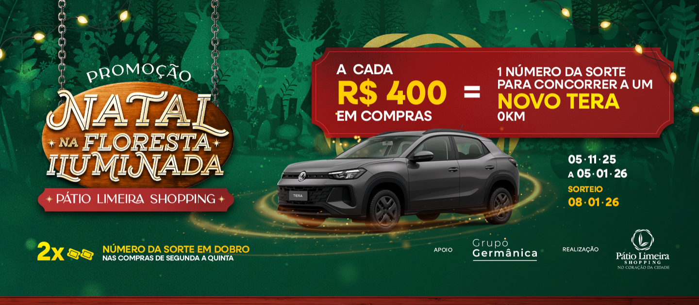 Natal 2025 - Pátio Limeira Shopping